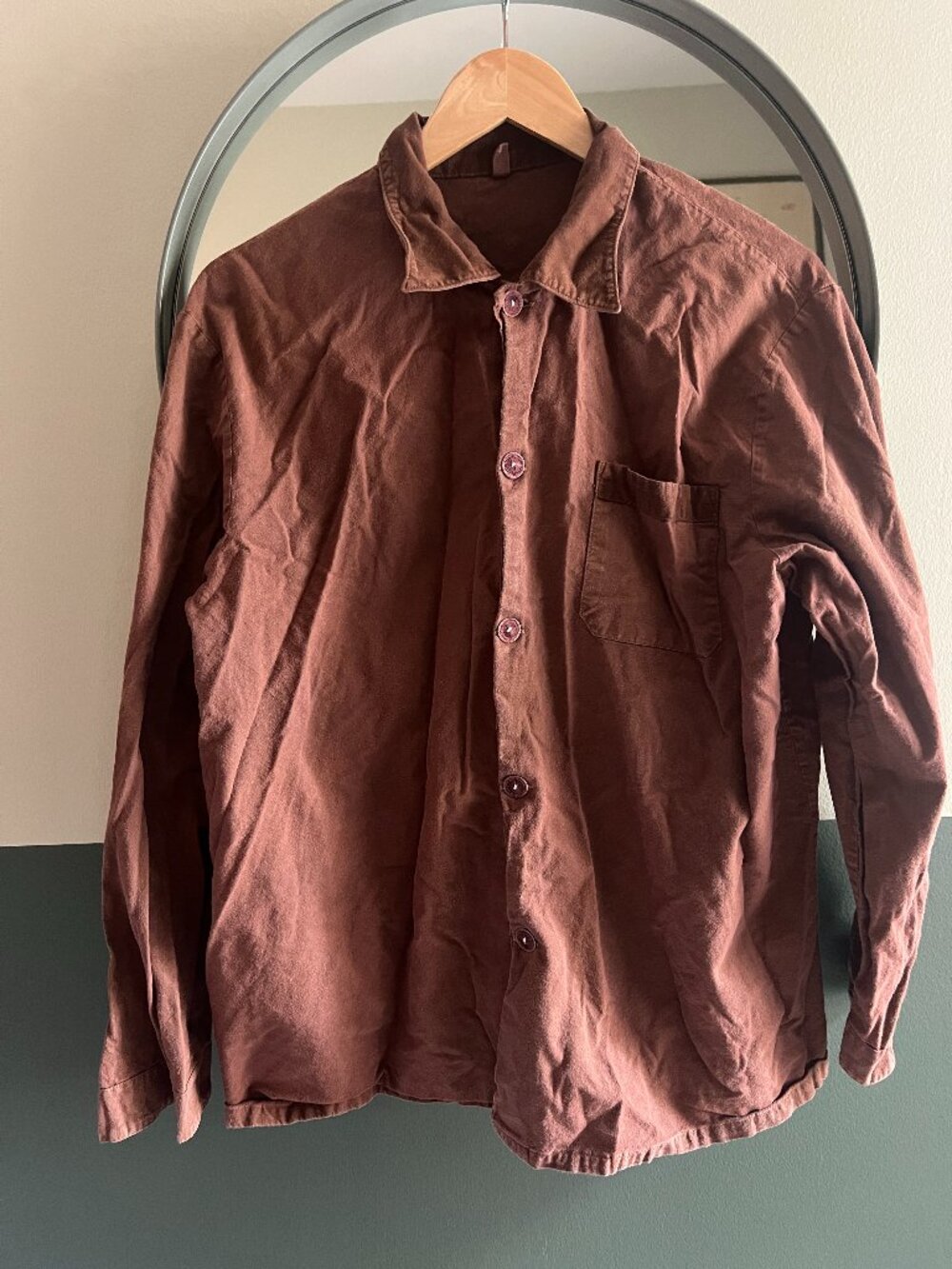 Vintage Cotton Chore Coat – M
